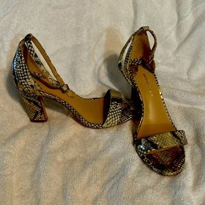 Antonio Melani snake, skin high heel